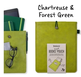 Bookaroo Books & Stuff - etui na książkę - zielone - IF