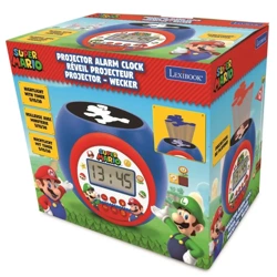 Budzik cyfrowy Super Mario z projektorem i timerem RL977NI - Lexibook