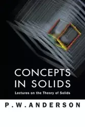 CONCEPTS IN SOLIDS - ANDERSON P W