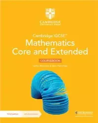 Cambridge IGCSE Mathematics Core and Extended Coursebook with Digital Version (2 Years) - CAMBRIDGE UNIVERSITY PRESS