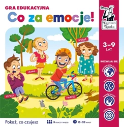 Co za emocje! Gra edukacyjna. Kapitan Nauka - Hubert Bobrowski, Katarzyna Urbaniak