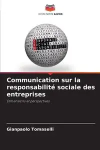 Communication sur la responsabilité sociale des entreprises - Tomaselli Gianpaolo