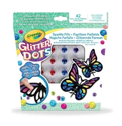 Crayola glitter dots motyle - Produkty Licencyjne-różne