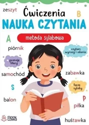 Ćwiczenia. Nauka czytania metodą sylabową - Monika Majewska