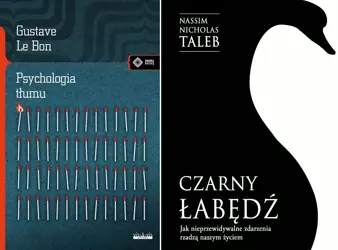 Czarny łabędź + Psychologia tłumu - Le Gustave Bon