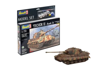 Czołg Tiger II Ausf. B - zestaw modelarski - Revell