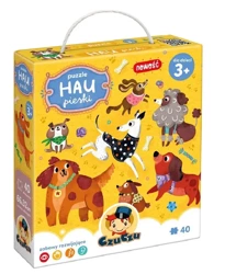 CzuCzu Puzzle Hau Pieski 3+ - Bright Junior Media