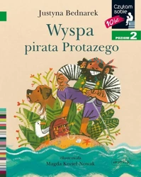 Czytam sobie - Wyspa pirata Protazego - Justyna Bednarek, Magda Kozieł-Nowak