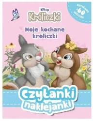 Czytanki naklejanki. Moje kochane króliczki.Disney - praca zbiorowa