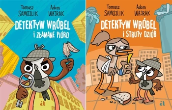 Detektyw Wróbel. Tom 1-2, Adam Wajrak - Tomasz Samojlik, Adam Wajrak