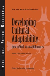 Developing Cultural Adaptability - Deal Jennifer J.