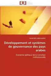 Développement et systèmes de gouvernance des pays arabes - ABDELKADER-F