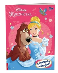 Disney Księżniczka. Kolorowanka z naklejkami - praca zbiorowa