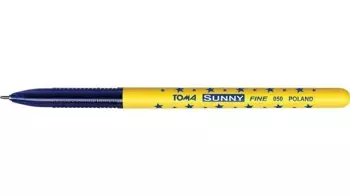 Długopis Sunny niebieski (20szt) TOMA