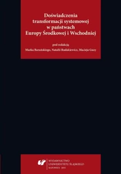 Doświadczenia transformacji systemowej... - red. Marek Barański, Maciej Guzy, Natalia Rudakie