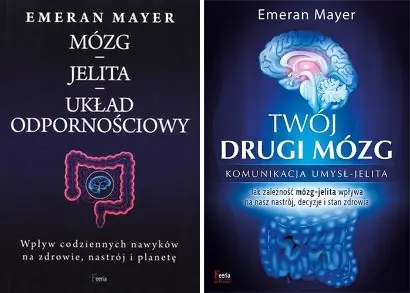 Dr E. Mayer Twój drugi mózg + Mózg jelita układ odpornościowy PAKIET - Mayer Emeran