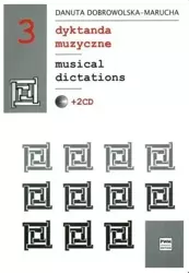 Dyktanda muzyczne cz.3 + 2CD w.4 PWM - Danuta Dobrowolska-Marucha