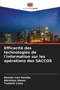 Efficacité des technologies de l'information sur les opérations des SACCOS - Dennis Ireri Kandia