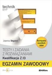 Egzamin zawodowy. Kwalifikacja Z.13 - Joanna Stępień