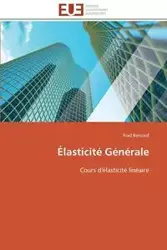 Élasticité générale - BENZAID-R