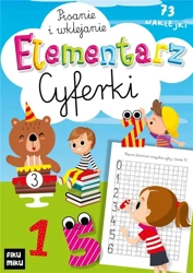 Elementarz cyferki - pisanie i wklejanie - Katarzyna Maćkowiak