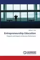 Entrepreneurship Education - Gek Mathew O.