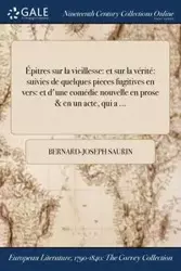 Épitres sur la vieillesse - Saurin Bernard-Joseph