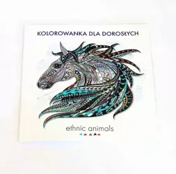 Ethnic animals. Kolorowanka dla dorosłych - praca zbiorowa