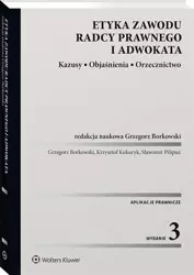 Etyka zawodu radcy prawnego i adwokata - prawca zbiorowa