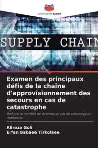 Examen des principaux défis de la chaîne d'approvisionnement des secours en cas de catastrophe - Goli Alireza