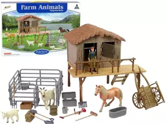 Farma ze zwierzętami - Leantoys