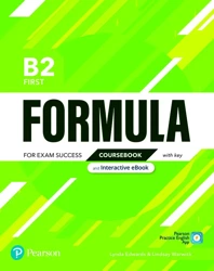 Formula. B2 First. Coursebook with key with student online resources + App + eBook - Lynda Edwards, Lindsay Warwick