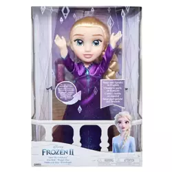 Frozen 2 Elsa śpiewająca w fioletowej sukni