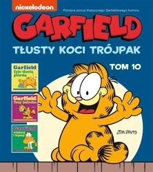 Garfield T.10 Tłusty koci trójpak - Jim Davis, Jim Davis, Piotr W. Cholewa