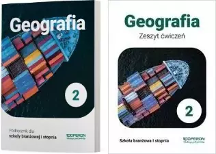 Geografia 2 Podręcznik Zeszyt ćwiczeń Operon - Sławomir Kurek
