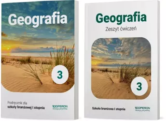 Geografia 3 Podręcznik Zeszyt Ćwiczeń branżowa - Sławomir Kurek