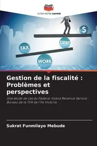 Gestion de la fiscalité - Mebude Sukrat Funmilayo