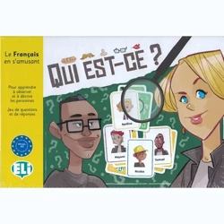 Gra językowa Francuski Qui est-ce?. - ELI & ET TOI