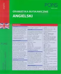 Gramatyka błyskawicznie. Angielski PONS - praca zbiorowa