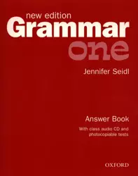 Grammar One New Answer Book + CD - Jennifer Seidl