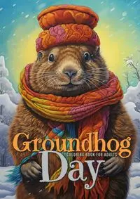 Groundhog Day Coloring Book for Adults - Publising Monsoon