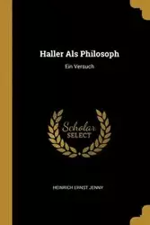 Haller Als Philosoph - Jenny Heinrich Ernst