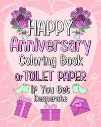 Happy Anniversary Coloring Book - PaperLand