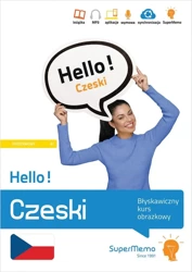 Hello! Czeski. Błyskawiczny kurs obrazkowy A1 - Natalia Wajda, SuperMemo World