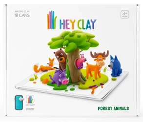 Hey Clay - Zwierzęta leśne - TM Toys