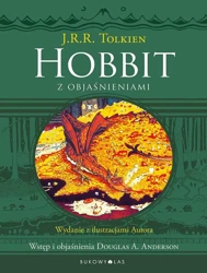 Hobbit z objaśnieniami wyd. kolekcjonerskie - J.R.R. Tolkien