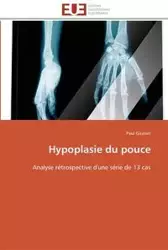 Hypoplasie du pouce - GASNIER-P