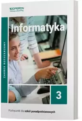 Informatyka LO 3 Podręcznik ZR OPERON - Wojciech Hermanowski, Sławomir Sidor