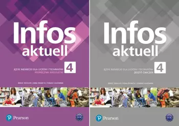 Infos Aktuell 4 B1/B2 Podręcznik Zeszyt ćwiczeń - Birgit Sekulski, Nina Drabich, Tomasz Gajownik