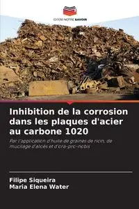 Inhibition de la corrosion dans les plaques d'acier au carbone 1020 - Siqueira Filipe